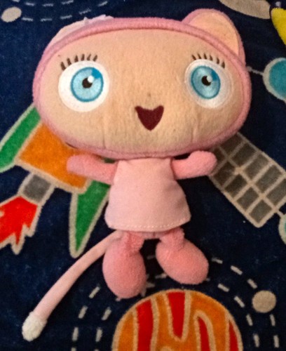 Small pink plush - pink,
