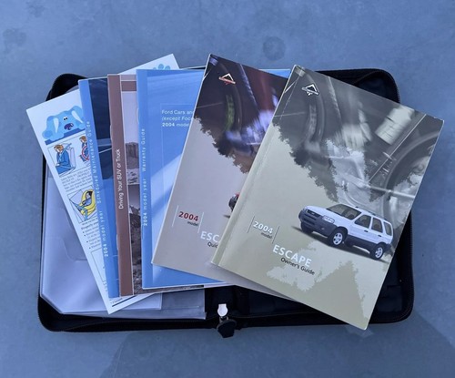 2004 ford escape owners manual - escape,