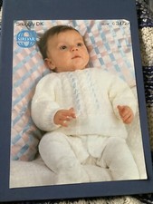 SIRDAR BABY ANGEL TOP SNUGGLY DK KNITTING PATTERN