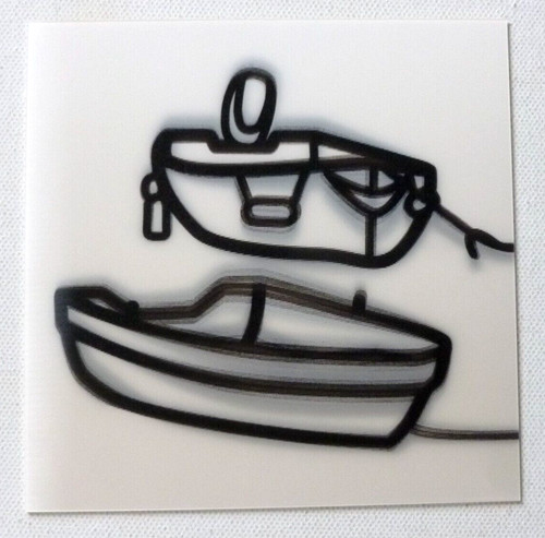 Julian opie boats - julian, 2