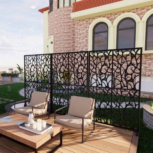 Outdoor privacy panel screen - privacy,