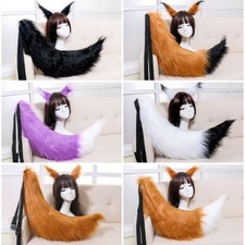 Deluxe Faux Fur Fox Tail Ears