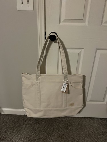 Vans beige tote - vans, bag