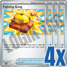 4x Fighting Gong 116/132 x4 -