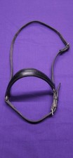 Shires Black Leather Cob Size Horse Bridle Noseband