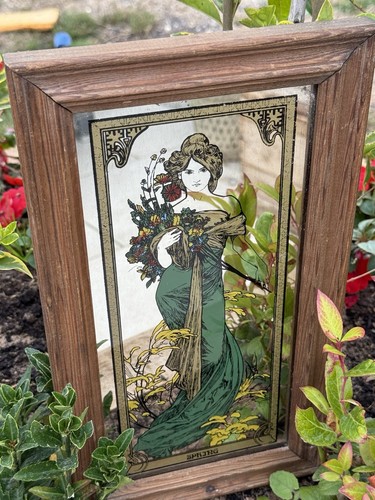 Vintage mucha mirror pictures - mucha,