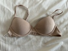 Hanes Girls Beige Nude Padded