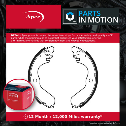 Brake shoes set fits - brake,