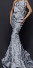 TERANI COUTURE SILVER Long