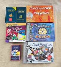 Trivial Pursuit DVD Board Game Pop 2 Culture Disney Annual Football War Wedges