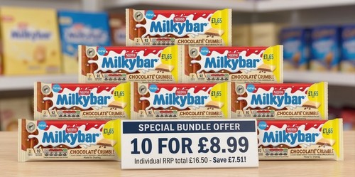 Nestle milky bar chocolate - milky,