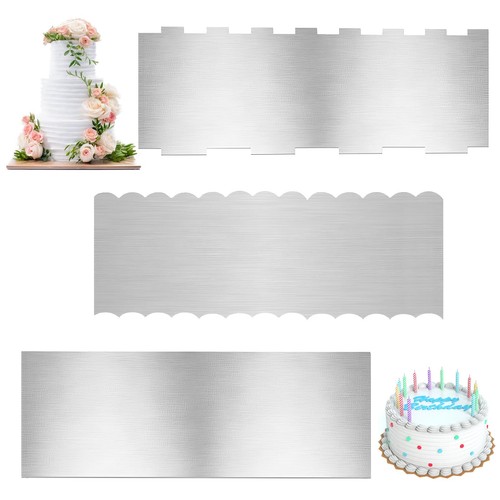 Pack metal cake scraper - 3,