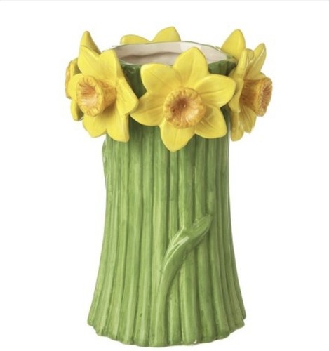 Spring daffodil ceramic flower - daffodil,