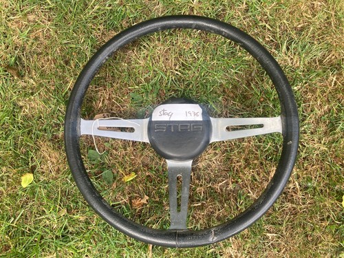 Triumph stag steering wheel - triumph,
