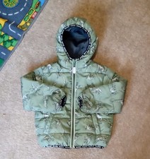 Nutmeg, Dinosaur reversible really warm winter coat  Age 2-3 years
