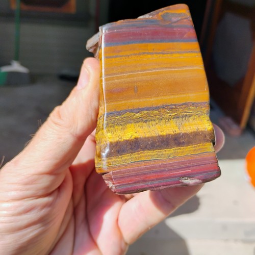 Tiger iron rough specimen - tiger,