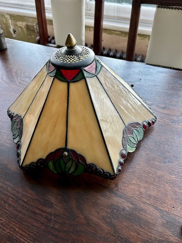 Vintage tiffany style - vintage, glass
