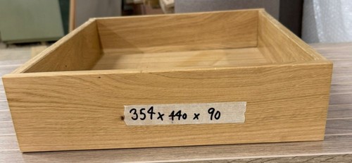 Solid oak dovetail drawer - solid,