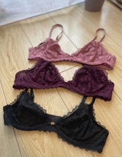 3 x S/XS Victorias Secret Lace