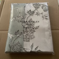 Laura Ashley ELDERWOOD DUCK EGG Single Bed set 100% Cotton Sateen