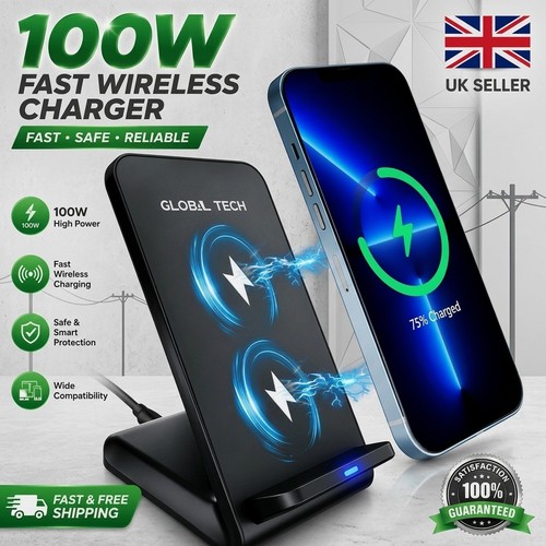 100w fast wireless charger - 100w,