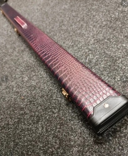 Burgandy leather alligator - burgandy,
