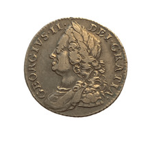 1758 Shilling George II
