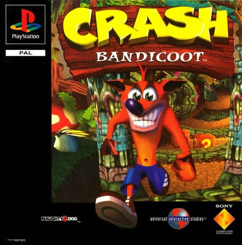 Crash bandicoot ps1 - bandicoot, art