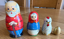 Matryoshka 4 Vintage Wooden