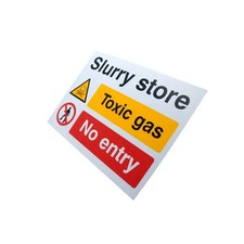 Slurry store toxic gas no - toxic,