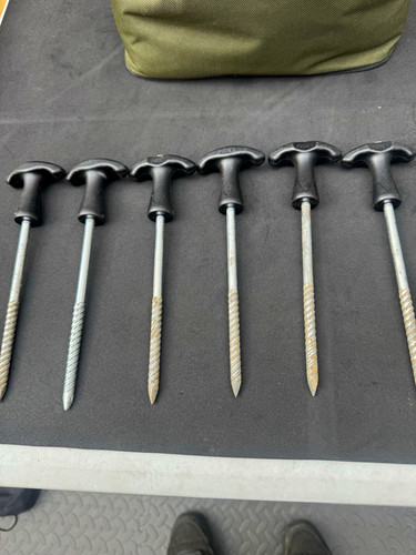 Fox heavy duty tent pegs - duty,