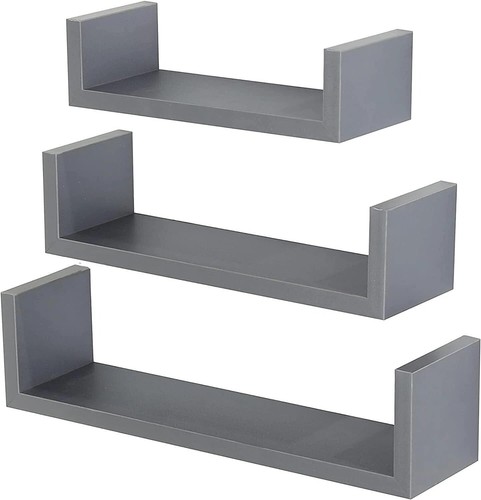 Set floating shelves wall - of,