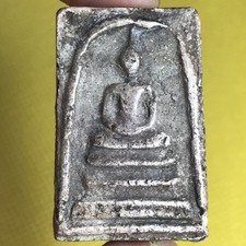 Thai Buddha Amulet Pedant, Necklace Talisman Phra Somej, THAILAND Gift for him