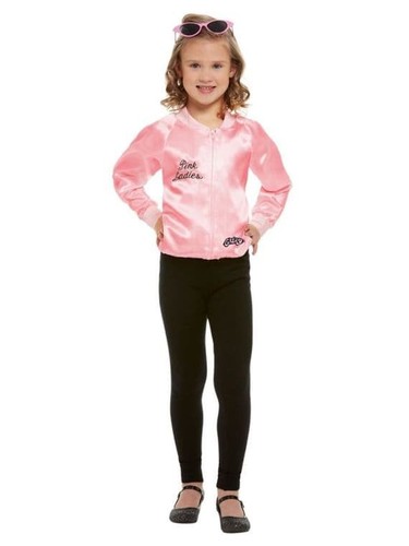 Girls grease pink lady jacket - grease,