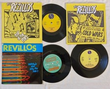 REZILLOS REVILLOS SINGLES X 3  TOP OF POPS WHERES THE BOY FOR ME COLD WARS