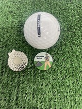 Golf ball marker with magnetic