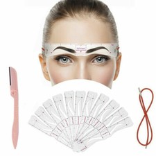 14Pcs Eyebrow Stencils Shaper
