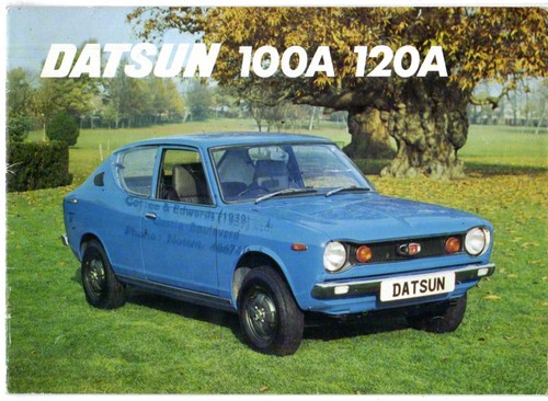Datsun cherry 100a - &, 120a