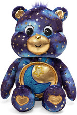 Care Bears Bedtime Bear Glowing Belly 14" Plush Cuddle Toy Limited Edition 22665