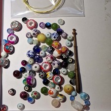 Antique wooden Lace Making