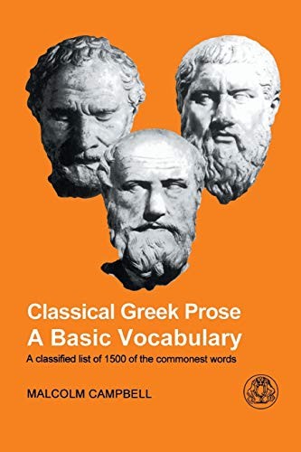 Classical greek prose - greek, prose: