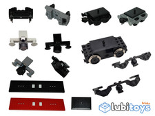 Lego® 9V TRAIN Railway Accessories Axle Magnet Turntable Motor Baseplate