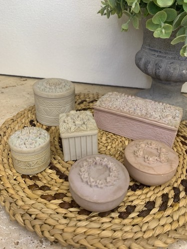 Set hand carved soapstone - set,