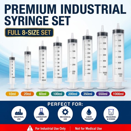 1000 small large syringe - ml,