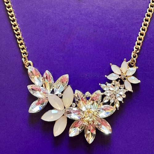 Pretty floral bling - , necklace