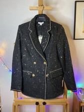 Monsoon Sequin Blazer Size 10
