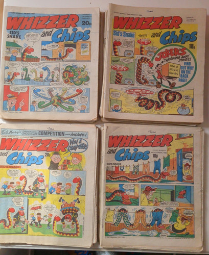 Whizzer chips comics - x, &
