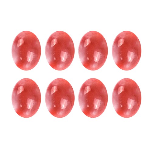Oval shape red stone - shape,