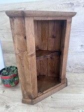 Rustic Wooden Corner Shelf