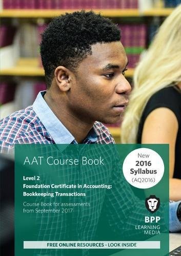 Aat bookkeeping transactions - aat,